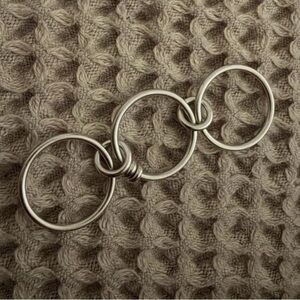 Sterling Silver Spinelli "Acacia" Triple Stack Ring